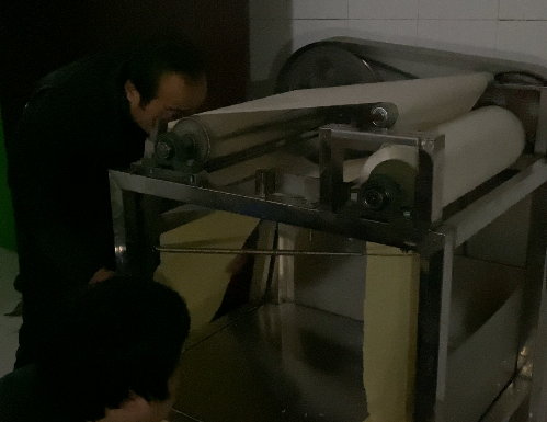 豆皮機