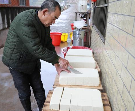 老師傅做豆腐